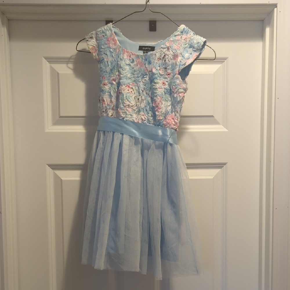Light Blue Floral Dress